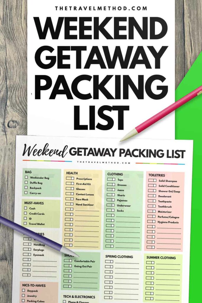 17 Top Overnight Trip Packing List Items for 2024 + What NOT to Bring