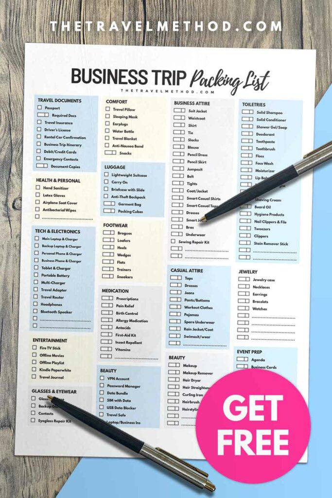 55 Essential Road Trip Packing List Items [2023] (inc FREE PDF Checklist!)